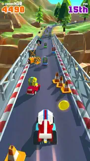 blocky racer - endless racing iphone images 1