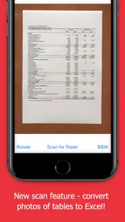 pdf to excel converter - ocr iphone images 3