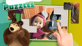 masha and the bear - game zone iphone resimleri 3