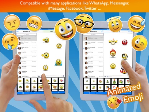 animierte emoji-tastatur pro ipad bildschirmfoto 3