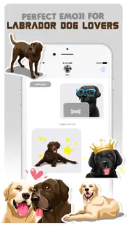 labrador retriever dog emojis iphone images 1