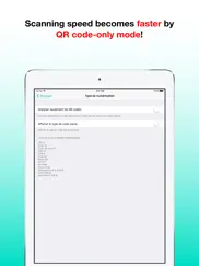 code qr et code-barres iPad Captures Décran 4