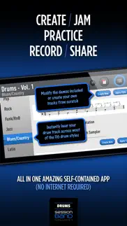sessionband drums 1 iPhone Captures Décran 4