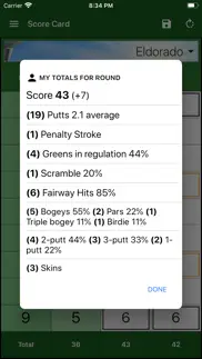 easyscore golf scorecard iphone images 4