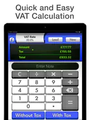 v.a.t. calculator pro - tax me ipad images 1