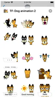 tf-dog animation 2 stickers iphone images 3