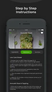 keto diet app- recipes planner iphone images 3