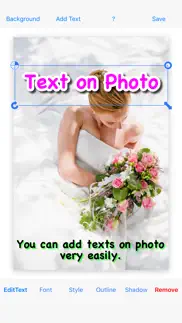 text on photo iphone capturas de pantalla 1