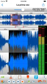 twistedwave audio editor iphone capturas de pantalla 1