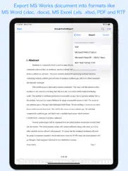 wps reader - for ms works ipad images 3