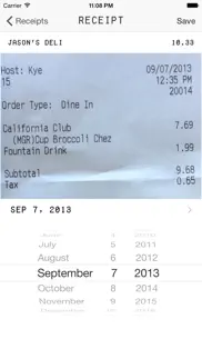 trip receipts iphone resimleri 3
