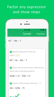cymath - math problem solver iphone images 4