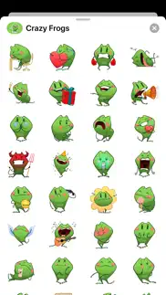 crazy frog sticker emoticons iPhone Captures Décran 1