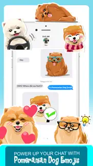 pomeranian dog emoji stickers iphone images 3