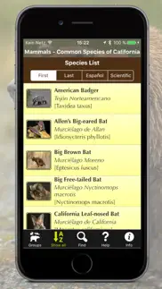 california mammals iphone capturas de pantalla 2