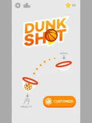 dunk shot ipad capturas de pantalla 1
