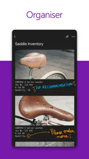 microsoft onenote iPhone Captures Décran 2