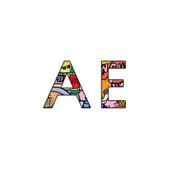 ae stickers logo, reviews