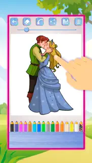 fairy princesses coloring book iphone images 3