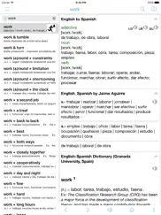 spanish dictionary - dict box ipad images 2
