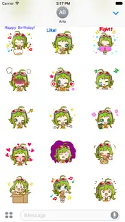 animated cute gumi sticker iphone images 3