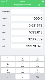 distance converter km mile yd iphone images 1