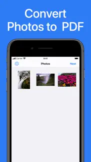 photo to pdf converter scanner iphone bildschirmfoto 1