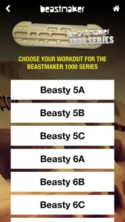 beastmaker training app iPhone Captures Décran 2