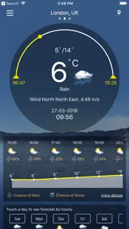 weather : weather forecast pro iphone images 1
