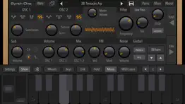audiokit synth one synthesizer iPhone Captures Décran 4