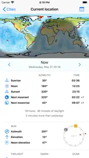 global sunrise iphone capturas de pantalla 1