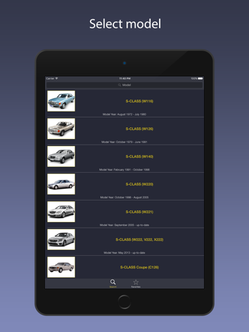 auto parts pour mercedes-benz iPad Captures Décran 1