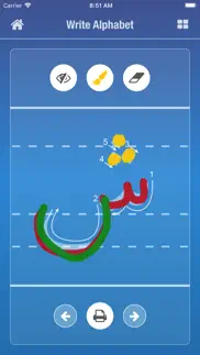 arabic alphabet iPhone Captures Décran 2