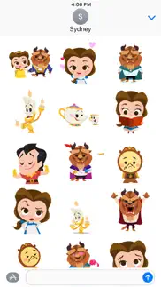 beauty and the beast stickers iphone resimleri 2