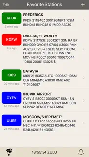 metars aviation weather iPhone Captures Décran 1