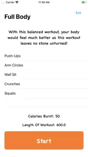 work it out - fitness app iphone images 2