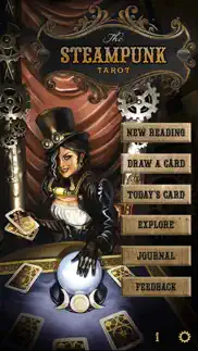 steampunk tarot iphone capturas de pantalla 1