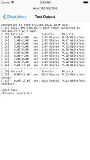 iperf - speed test tool iphone images 3
