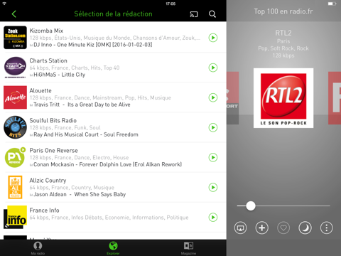 radio.fr - radio et podcast iPad Captures Décran 4