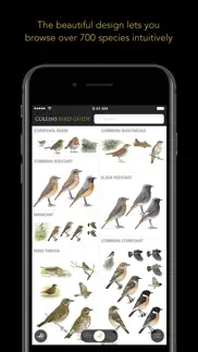 collins british bird guide iPhone Captures Décran 1