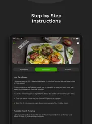 keto diet app- recipes planner ipad images 3