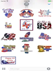 4th of july gif stickers ipad images 2