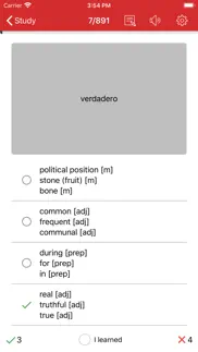 spanish vocabulary notebook iphone resimleri 3