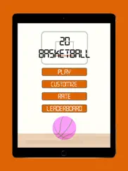 2d basketball ipad capturas de pantalla 1