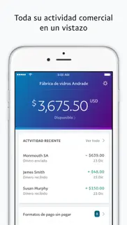 paypal para empresas iphone capturas de pantalla 1
