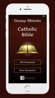 douay - rhiems catholic bible iPhone Captures Décran 1