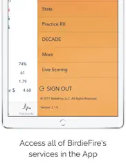 birdiefire stats and scoring ipad images 4