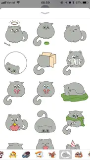 cute cat emoji funny stickers iphone images 1