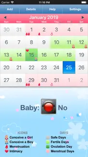 fertility & period tracker iphone images 3