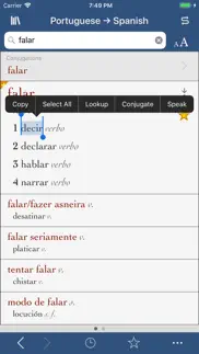 ultralingua spanish-portuguese iphone images 1
